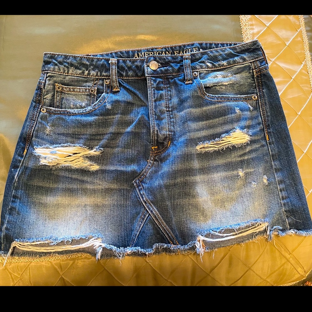 American Eagle denim skirt